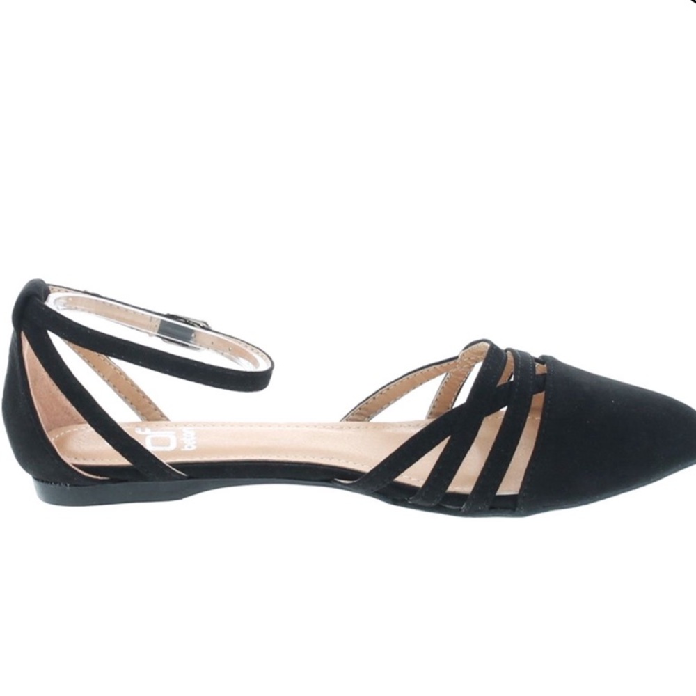 Betani Black Ankle-Strap Abela Flats Size 9, NWOB - Picture 6 of 9